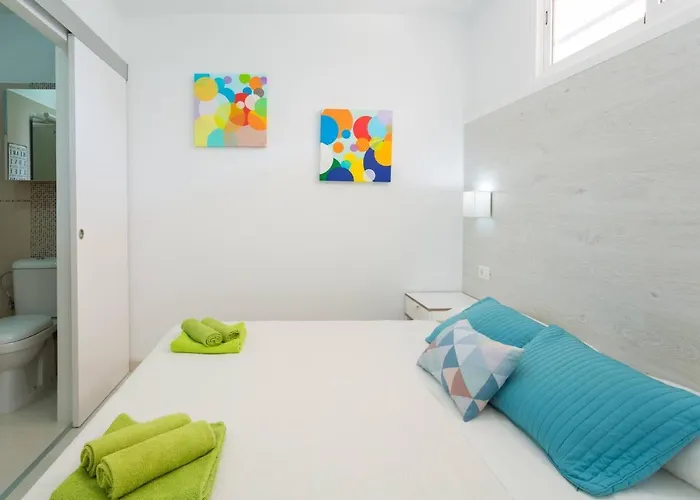 Delicious Cristianos,achacay,2bdr 2bathr Close Wifi Free Apartment