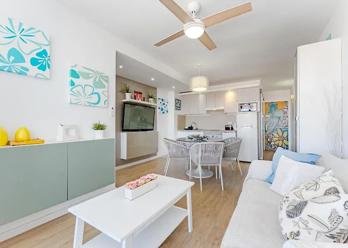 Lägenhet Delicious Cristianos,achacay,2bdr 2bathr Close Wifi Free Los Cristianos (Tenerife)